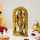 Load image into Gallery viewer, Webelkart Antique Metal Ram Lalla Statue for Car Dashbord and Home/Office Decor| Ram Lalla Idol Ayodhya Shree Ram Murti Showpiece, Ram Lalla Ji ki Murti,Home Decoration Item (6.5&quot; Inches)