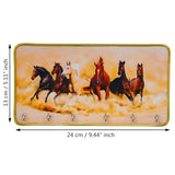 Load image into Gallery viewer, Webelkart Premium Decorative Seven Horse Wall Key Holder For Home And Office Decor 6 Hooks, Vastu Seven Horse Key Holder Home Decor Item (10&quot; Inches)
