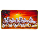 गैलरी व्यूवर में इमेज लोड करें, Webelkart Antique Seven Horse Wall Key Holder for Home/Office Decor 6 Hooks, Vastu Seven Horse Key Holder Home Decor Item (10&quot; Inches)