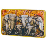 गैलरी व्यूवर में इमेज लोड करें, Webelkart Decorative Wooden Elephant Designer Key Holder for Home/Office Decor,Key Hanger for Wall,Key Chain Holder (10&quot; Inches)