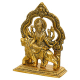 गैलरी व्यूवर में इमेज लोड करें, Webelkart Premium Metal Maa Durga MATA Rani Sherawali Murti Idol for Temple,MATA Rani Murti for Office Desk,Sherawali MATA Idol for Car Dashboard (6.50&quot; Inches)