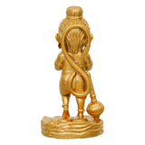 Load image into Gallery viewer, Webelkart Premium Resin Bal Lord Hanuman Showpiece for Home Decor, Hanuman Idol Statue for Car Dashboard | Hanuman Ji Bajrang Bali Ki Murti for Home and Office Temple (3.14" Inches Gold)