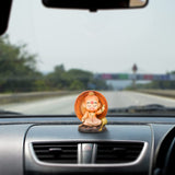 Load image into Gallery viewer, Webelkart Premium Lord Hanuman ji Idol for cardashbord | Book Reading Hanuman ji Statue for Temple Decor, Bajrang Bali Murti for Home Temple Decor (3.74" Inches)