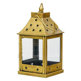 Load image into Gallery viewer, Webelkart Premium Iron Lantern and Tealight Candle Holder for Home Decor,Tea Light Holder with Free Candle | Lantern Decor Hanging,Tealight Candle Holders for Diwali Decoration (10" Inches)