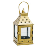 Load image into Gallery viewer, Webelkart Premium Iron Lantern and Tealight Candle Holder for Home Decor,Tea Light Holder with Free Candle | Lantern Decor Hanging,Tealight Candle Holders for Diwali Decoration (10" Inches)