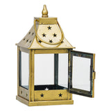 Load image into Gallery viewer, Webelkart Premium Iron Lantern and Tealight Candle Holder for Home Decor,Tea Light Holder with Free Candle | Lantern Decor Hanging,Tealight Candle Holders for Diwali Decoration (10" Inches)