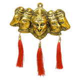 Load image into Gallery viewer, Webelkart Premium Panchmukhi Hanuman Ji Murti for Door Entrance Panchmukhi Murti with Latakan for Wall Decor,Hanuman Ji Idol for Home Decor (8.5" Inches)