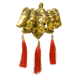 Load image into Gallery viewer, Webelkart Premium Panchmukhi Hanuman Ji Murti for Door Entrance Panchmukhi Murti with Latakan for Wall Decor,Hanuman Ji Idol for Home Decor (8.5" Inches)