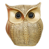 Load image into Gallery viewer, Webelkart Premium Gold Resin Classy Lucky Owl Figure Showpiece for Home/Office Decor,Decorative Items for Table Decor Owl Status (Gold-5.51" Inches)