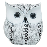 Load image into Gallery viewer, Webelkart Antique White Lucky Owl Showpiece for Home/Office Decor,Decorative Figure Items for Home Decor Owl Status for Cardashboard(White-5.51" Inches)