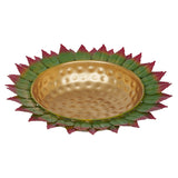 गैलरी व्यूवर में इमेज लोड करें, Webelkart Premium Multicoloured Sun Flower Pattern Set of 3 Flower Shape Flower Decorative Urli Bowl for Home Floating Flowers for Home,Table Decor| Diwali Decoration