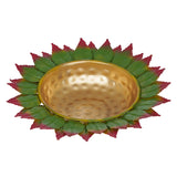 Load image into Gallery viewer, Webelkart Premium Multicoloured Sun Flower Pattern Set of 3 Flower Shape Flower Decorative Urli Bowl for Home Floating Flowers for Home,Table Decor| Diwali Decoration