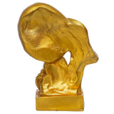 Load image into Gallery viewer, Webelkart Beautiful Gold Mother &amp; Child Abstract Showpiece | Decorative Sculpture for Home Decor | Symbol of Love &amp; Care |Tabletop Figurine for Living Room,Home Decor Item Resin (6" Inches)