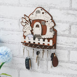 Load image into Gallery viewer, Webelkart Premium Wooden Mashrom Designer Key Holder for Home and Office Decor | Key Holder for Wall Decor |Key Hanger with Showpiece Stand - Diwali Decorations Items for Home (8.5" Inches)