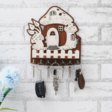 Load image into Gallery viewer, Webelkart Premium Wooden Mashrom Designer Key Holder for Home and Office Decor | Key Holder for Wall Decor |Key Hanger with Showpiece Stand - Diwali Decorations Items for Home (8.5" Inches)
