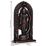 Load image into Gallery viewer, Webelkart Premium Ram Lalla Statue for Car Dashbord and Home Decor | Ram Lalla Idol Ayodhya Shree Ram Murti Showpiece (2.75&quot; Inches-Metal) (Copper)