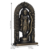 Load image into Gallery viewer, Webelkart Premium Ram Lalla Statue for Car Dashbord and Home Decor | Ram Lalla Idol yodhya Shree Ram Murti Showpiece (2.75&quot; Inches-Metal) (Green)- ram lalla idol online