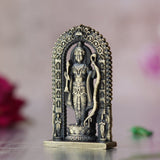 गैलरी व्यूवर में इमेज लोड करें, Webelkart Premium Ram Lalla Statue for Car Dashbord and Home Decor | Ram Lalla Idol yodhya Shree Ram Murti Showpiece (2.75&quot; Inches-Metal) (Green)- ram lalla idol online