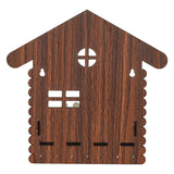 Load image into Gallery viewer, Webelkart Antique Hut Shape Wooden House Keys Hanger with Mobile Stand Key Holder for Home/Office Decor, Key Holder for Wall Decor/Key Chain for Home Decorative Item
