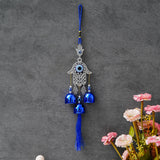 Load image into Gallery viewer, Webelkart Premium Evil Eye Wind Chimes for Home Decoration/fengshui Wind Chimes for Home Balcony Bedroom Decor/Wind Chime for Wall Hanging Decoration Windchimes for Cardashboard (14" Inches)