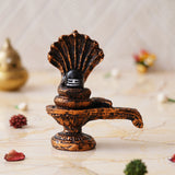 गैलरी व्यूवर में इमेज लोड करें, Webelkart Premium Shivling with 5 Sheshnaag Showpiece for Pooja Decor Shivling Statue Idol, Mahadev Murti, Lord Shankara for Home Decor (Shivling with 5 Sheshnaag 5.11&quot; Inches)