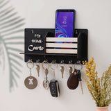 गैलरी व्यूवर में इमेज लोड करें, JaipurCrafts Premium Wooden "The Home Castle" Key holder for home and office decor ( 10x 5 inches ) - key chain holder for home/ home decor items for wall