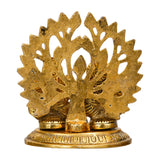 Load image into Gallery viewer, Webelkart Small Laxmi Ganesha Idol with Tree Statue for Diwali Pujan,laxmi Ganesh Murti for Pooja Decor,Showpiece for Temple Decor (4.13&quot; Inches)