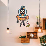 Load image into Gallery viewer, Webelkart Premium Wooden Shyam Ji Key Holder For Home/Office Decor, Decorative Wall Mounted,Key Hanger For Wall (10" Inches)