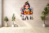 Load image into Gallery viewer, Webelkart Cute Krishna Key Holder for Home/Office Decor/Key Hanger for Wall Decor,Decorative Item for Home,Key Chain Holder (10" Inches)
