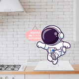 Load image into Gallery viewer, Webelkart Acrylic Astronaut Figurine Showpiece for Table Decoration | Home Decor Item | Idols for Office Desk Table Showpiece Gift Items for Home (6&quot; Inches)