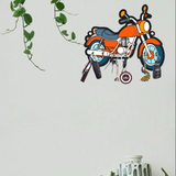 गैलरी व्यूवर में इमेज लोड करें, Webelkart Antique HD UV Printed Bike Shape Wooden Key