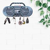 Load image into Gallery viewer, Webelkart Antique Wood HD UV Printed Radio Shaped Key