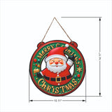 Load image into Gallery viewer, Webelkart Premium Big Santa Merry Christmas Wall Hanging/Door Hanging for Home and Christmas Decorations Items- Santa with Gifts Christmas Items