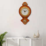 Load image into Gallery viewer, ebelkart Designer Mecca Madina Allah Plastic Pendulum Wall Clock for Home/Living Room/Bedroom - JaipurCrafts