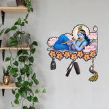 Load image into Gallery viewer, Webelkart Antique Krishna Key Holder for Home/Office Decor/Key Hanger for Wall Decor,Key Hanger for Wall Home Decor Item (9" Inches)