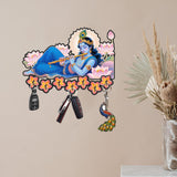 Load image into Gallery viewer, Webelkart Antique Krishna Key Holder for Home/Office Decor/Key Hanger for Wall Decor,Key Hanger for Wall Home Decor Item (9" Inches)