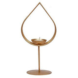 Load image into Gallery viewer, Webelkart Decorative Golden Eye Wall Sconce Candle Holder with Beautiful Glass for Home Decoration, for Home Room Bedroom Lights Decoration | Made in India Products - Free Tea Light Candles