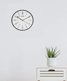 Load image into Gallery viewer, Webelkart Plastic Wall Clock (Black, 12 x 2 x 12 Inch)