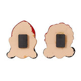 Load image into Gallery viewer, JaipurCrafts Premium Handmade Royal Rajasthani Desi Couple Designer Fridge Magnet- 3 Inch (Multi Color) Pack of 2