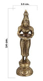Load image into Gallery viewer, JaipurCrafts Brass Indian Lady Holding Oil Lamp Statue, 6x 3 x 2.5 Inches, Gold, 1 Piece
