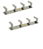 Load image into Gallery viewer, JaipurCrafts WebelKart Classic Glossy- 5 Pin Bathroom Cloth Hooks Hanger Door Wall Robe Hooks Rail for Hanging Keys,Clothes,Towel Steel Hook (Pack of 2)