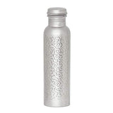 Load image into Gallery viewer, JaipurCrafts Copper Bottle, 1000ml, Set of 1, Silver