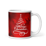 Load image into Gallery viewer, Webelkart Merry Christmas Greetings Coffee Mug with 1 Santa Cap and 12 Pcs Christmas Santa Clause Ornament Hangings for Christmas Decorations (350ml)