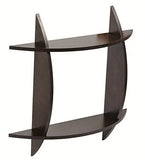 Load image into Gallery viewer, JaipurCrafts Premium Wall Decor Shelf/Wall Display Rack (Wenge) - for Home Decor| Gifting- Easy to Assemble