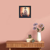 Load image into Gallery viewer, JaipurCrafts Gautam Buddha Framed UV Digital Reprint Painting (Wood, Synthetic, 26 cm x 26 cm)