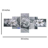 गैलरी व्यूवर में इमेज लोड करें, JaipurCrafts Multieffect UV Textured Panel Painting (Synthetic, 60 cm x 125 cm x 1 cm, Set of 5)