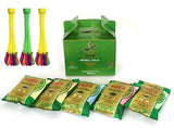 Load image into Gallery viewer, Webelkart Tota Organic Holi Colour Powder Gift Pack of 5 Herbal Gulal(100 gm Each)-Green,Pink,Yellow,Orange and 111 pcs Magic Balloon