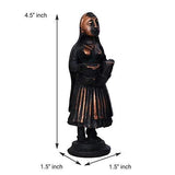 Load image into Gallery viewer, WebelKart Premium Rajasthani Musician Ladies Statue Marble Standing Indian Lady/Marble Apsara Home &amp; Diwali Decor- 4.50 in- Set of 6