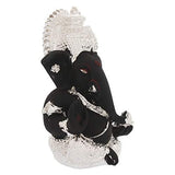गैलरी व्यूवर में इमेज लोड करें, Webelkart Gold Plated Lord Ganesha for Car Dashboard Statue Ganpati Figurine God of Luck &amp; Success Diwali Gifts Home Decor (Size: 8.50 x 3.50 x 5.50 cm)