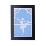 Load image into Gallery viewer, JaipurCrafts Beautiful &#39;Dancing Doll&#39; Designer Wall Art On Laser Cut Wooden Laminates Valentine&#39;s Day Gift - Couple in Love (32 cm x 22 cm) Set of 3- Blue
